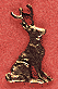 Small Jackalope Scatter Pin Small Jackalope Scatter Pin