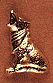 Coyote w/Bandanna Scatter Pin Coyote w/Bandanna Scatter Pin